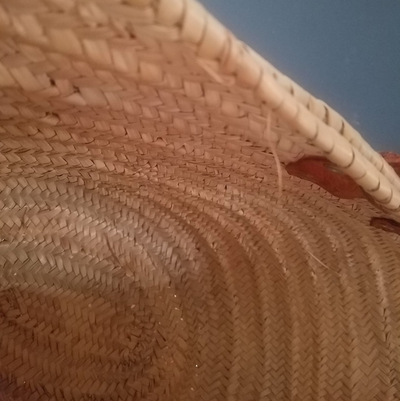 Straw Market Tote Beach Bag - Picture 5 of 6